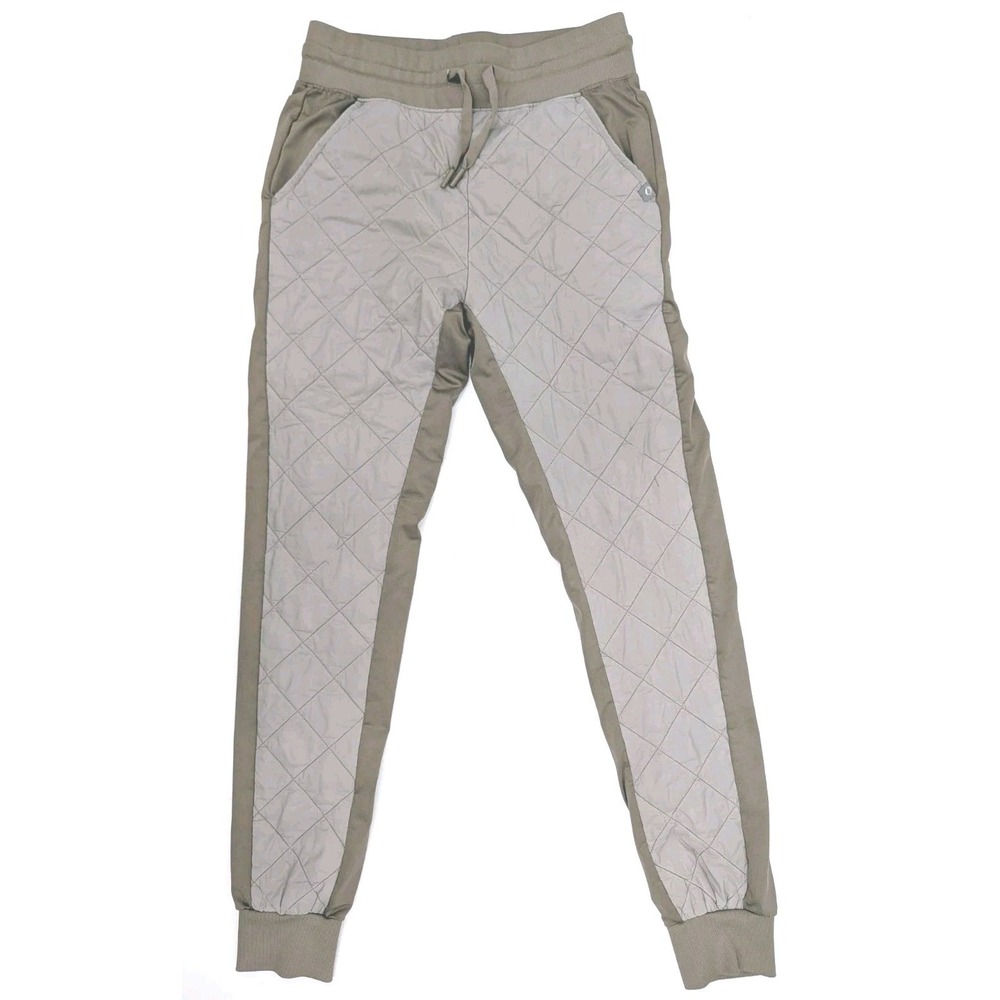 The American Outdoorsman Women Quilted Front Jogger Sweatpants Size S Gorpcore